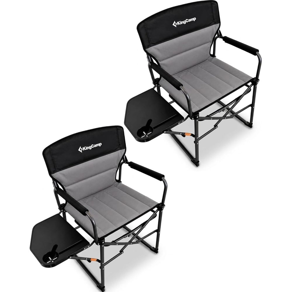 Folding Chair - Oversized Camping Directors Chair for Big