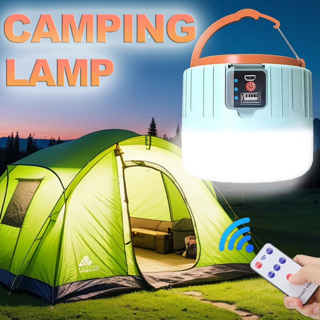 Outdoor Camping Lampe - Solar Camping Lantern Rechargeable LED Portable