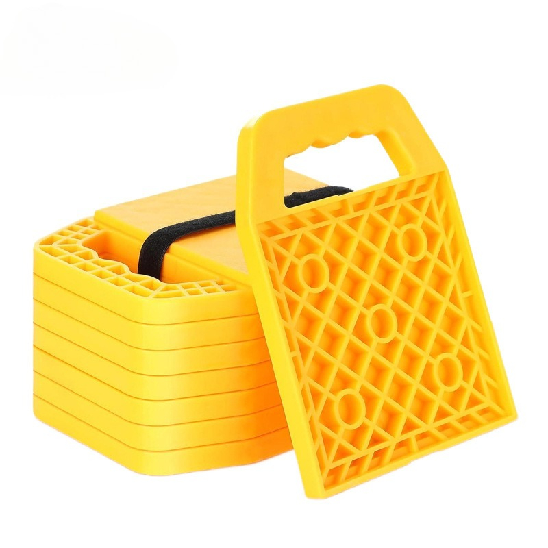 Outdoor Camping Van - 4Pcs Camping Travel Trailer Leveling Blocks,