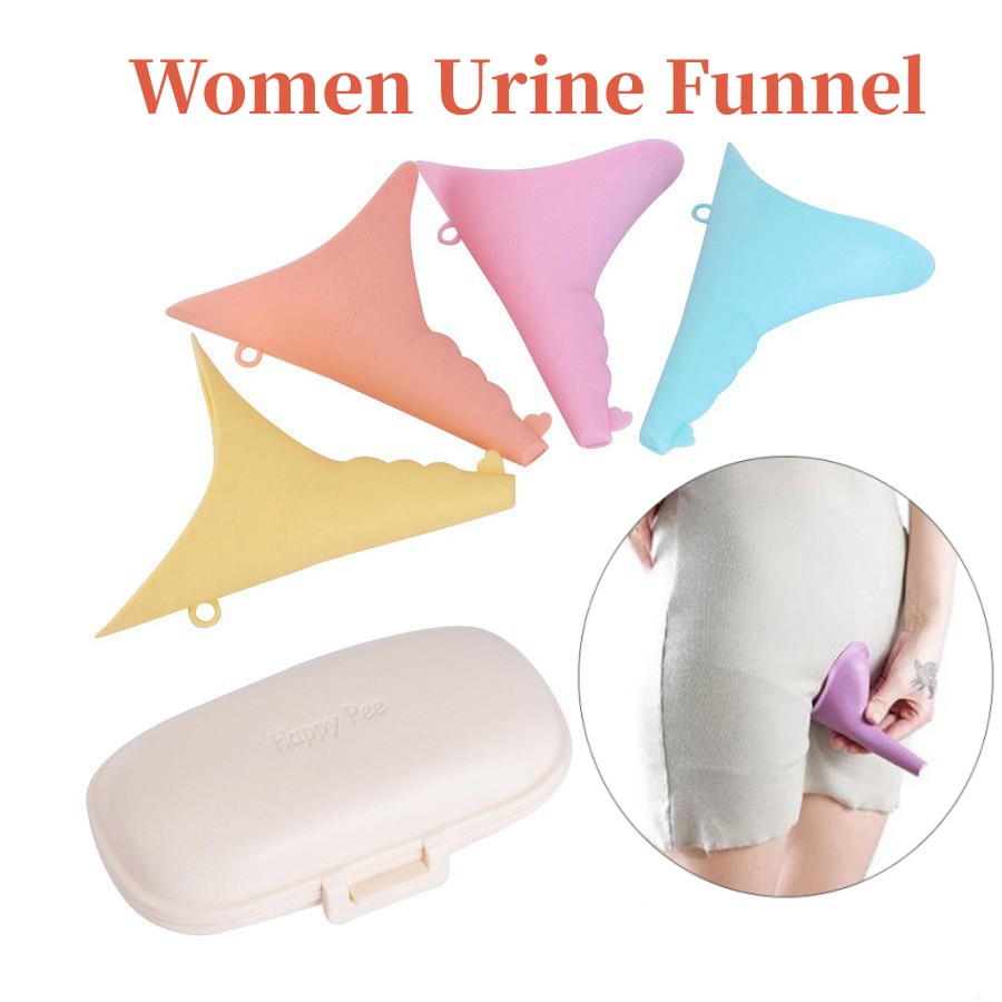 Outdoor Camping Urinal - Silicone Women Urinal Outdoor Travel Camping