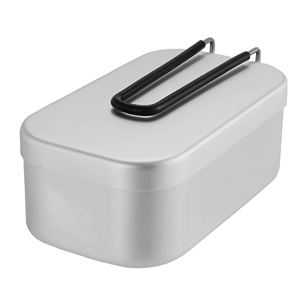Outdoor Camping Cooking Set - 800ML Aluminum Lunch Boxes Outdoor Camping