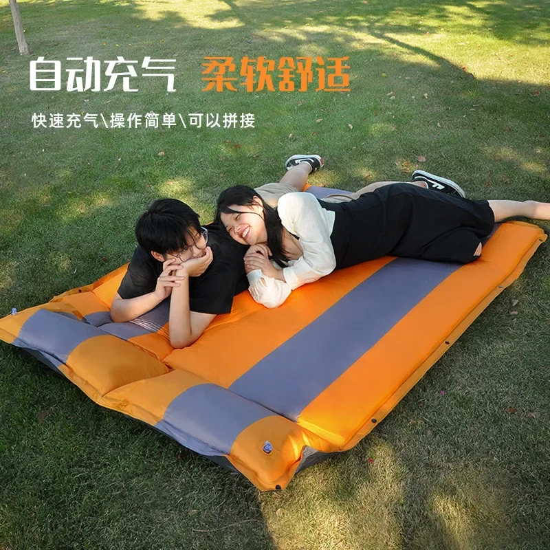Outdoor Camping Rentals - Thickened Automatic Inflatable Bed Rental Folding