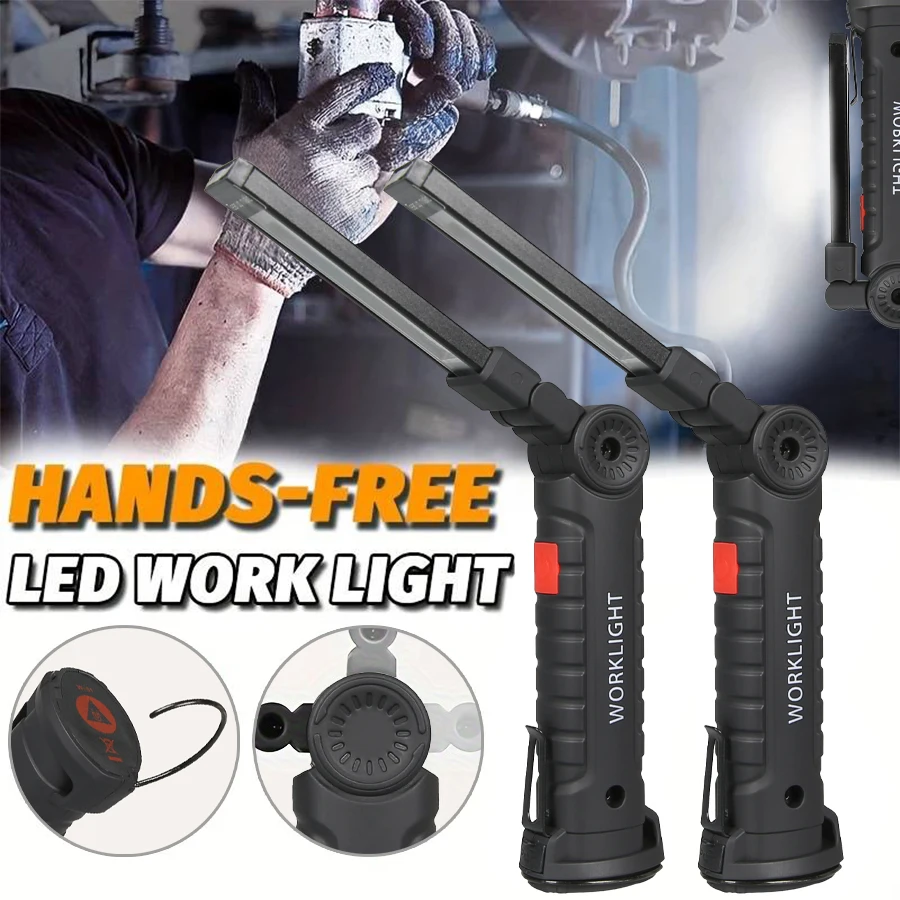 Outdoor Camping Lampe - New Portable COB LED Flashlight USB