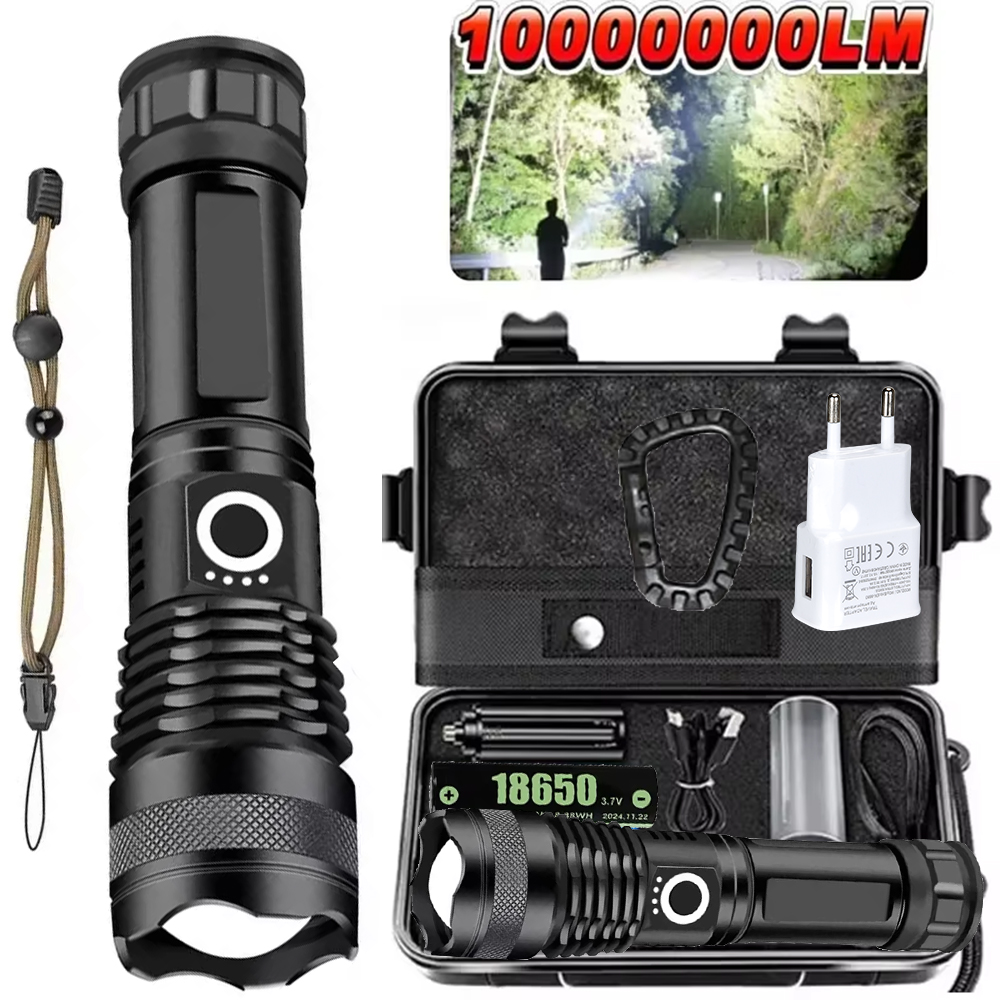 Outdoor Camping Lampe - High Power LED Flashlight Rechargeable 5