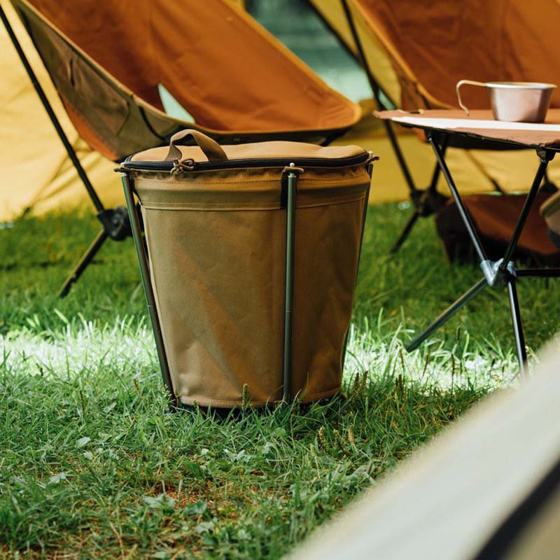 Outdoor Camping Bin - Outdoor Camping Trash Can Lightweight Collapsible