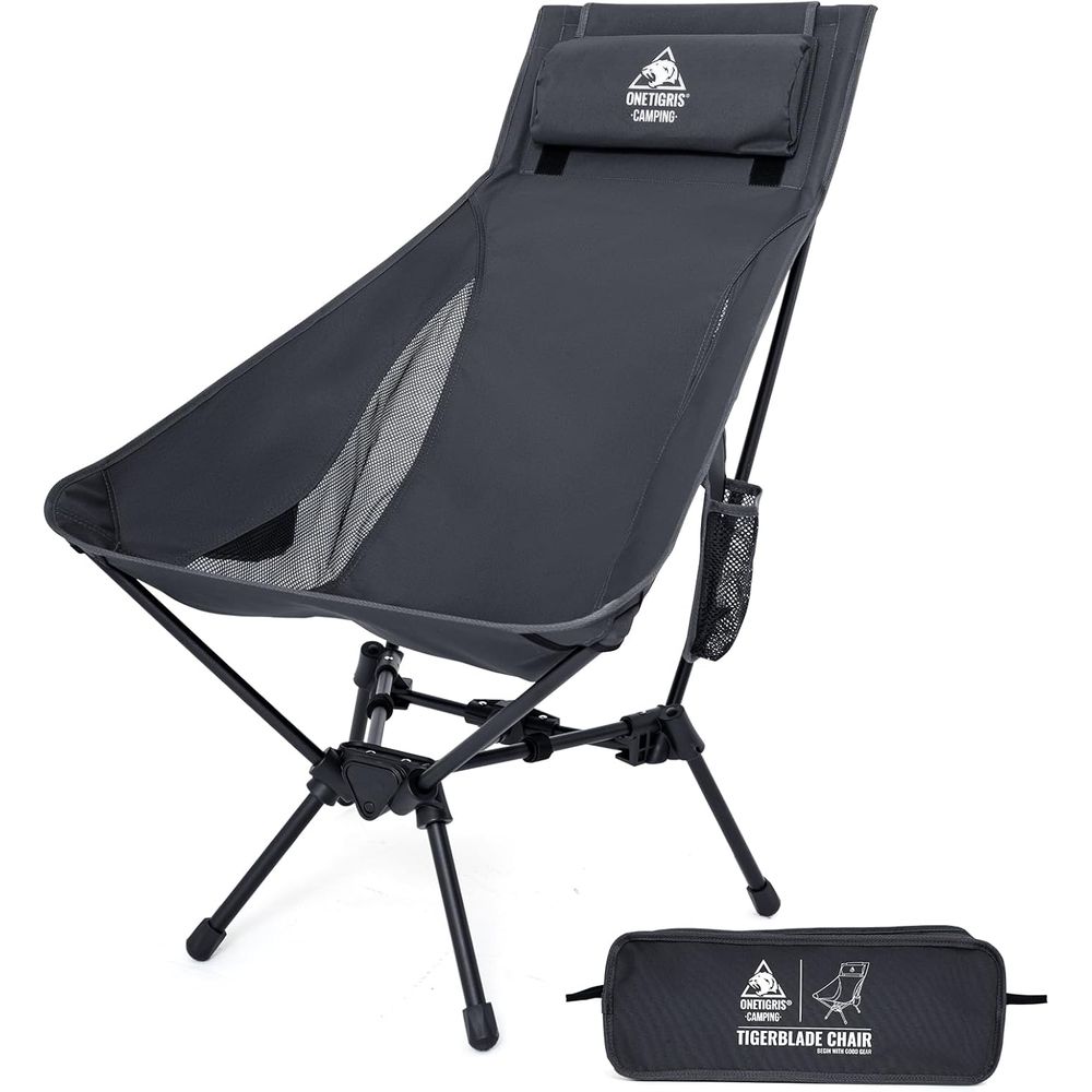 Folding Chair - Tigerblade High Back Camping Chair with
