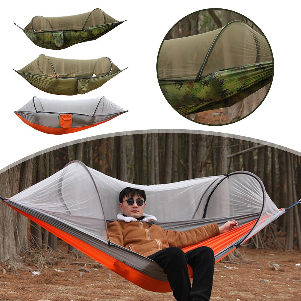 Outdoor Camping Hammock - Automatic Quick Set Up Hammock With