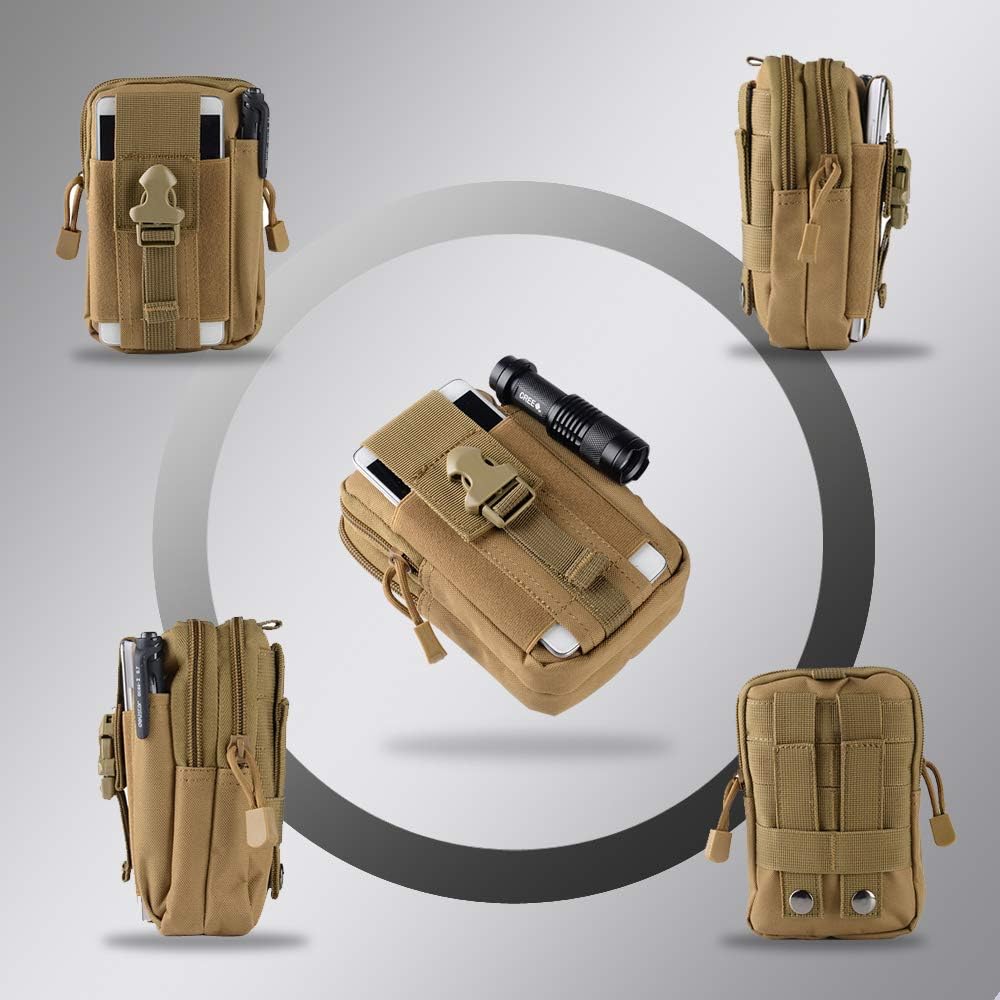 Tactical Molle Belt Pouch Mili - Outdoor Camping Hiking review and price