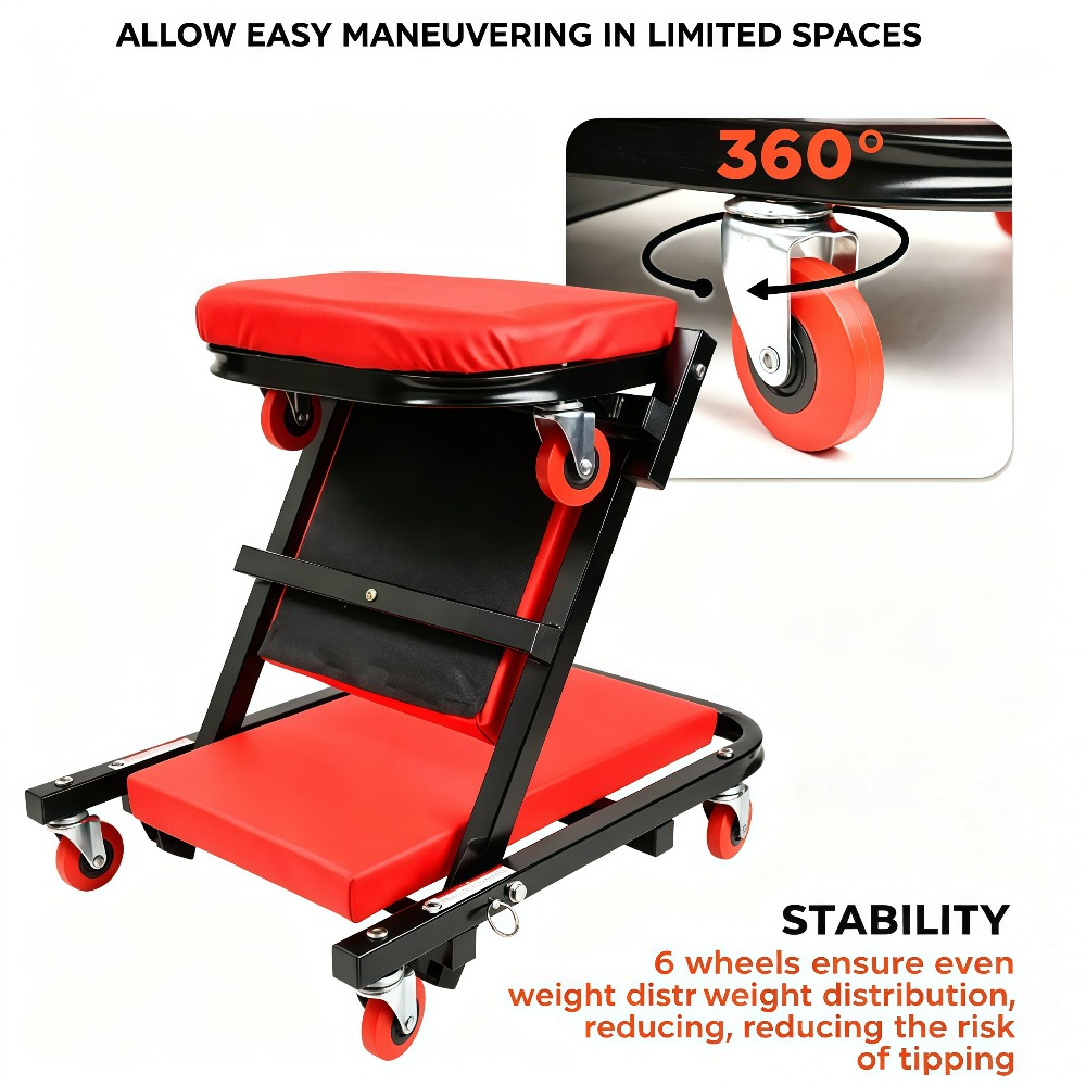 1Pcs Mechanic Creeper, Garage  - Folding Chair review and price