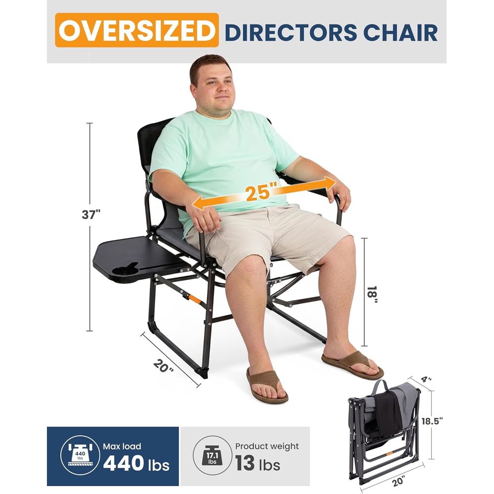 Oversized Camping Directors Ch - Folding Chair review and price