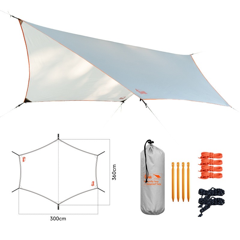 Outdoor camping sunshade canop - Outdoor Camping Hammock review and price