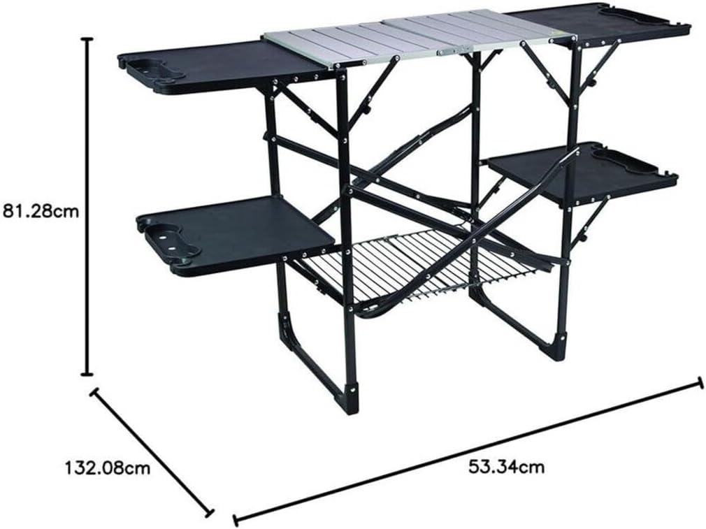 Slim Fold Portable Camping Kit - Outdoor Camping Table With Storage review and price