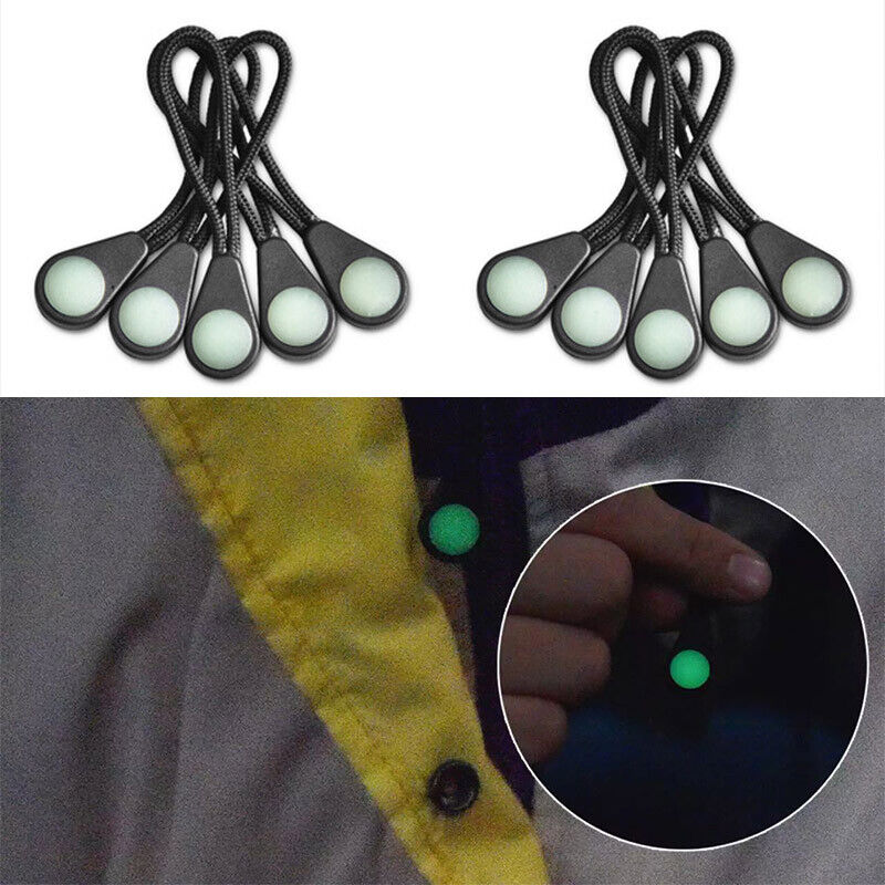 20/10pcs Luminous Zipper Pulle - Outdoor Camping Show review and price