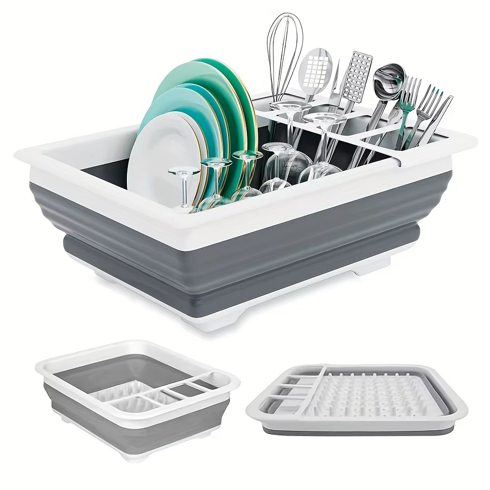 Collapsible Dish Drying Rack w - Outdoor Camping Van review and price