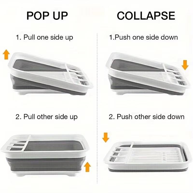 Collapsible Dish Drying Rack w - Outdoor Camping Van review and price