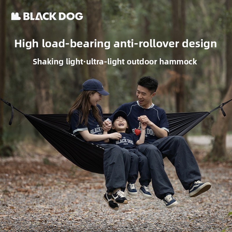 Black Dog Solid Color Parachut - Outdoor Camping Hammock review and price