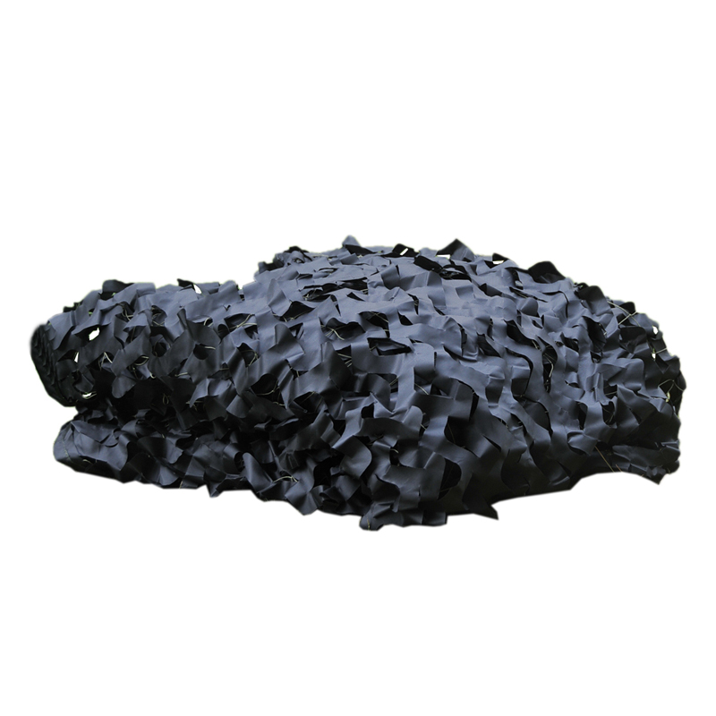 Black Camouflage Net with Grid - Outdoor Camping Exhibition review and price