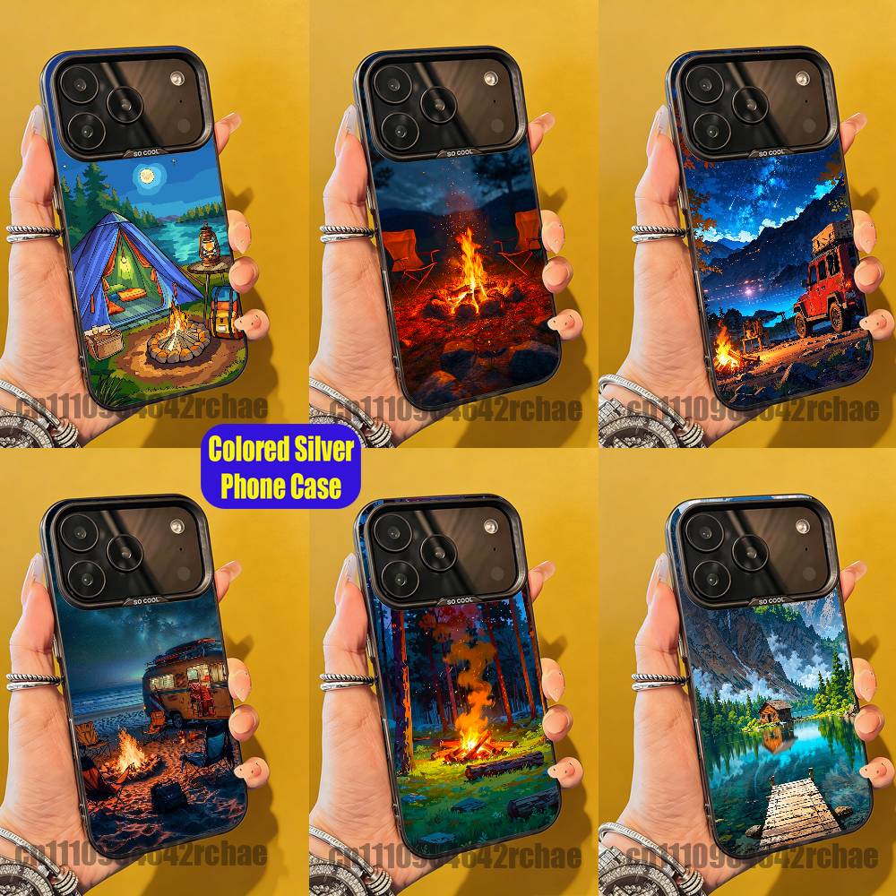 For Outdoor Camping Bonfire Wa - Outdoor Camping Wallpaper review and price