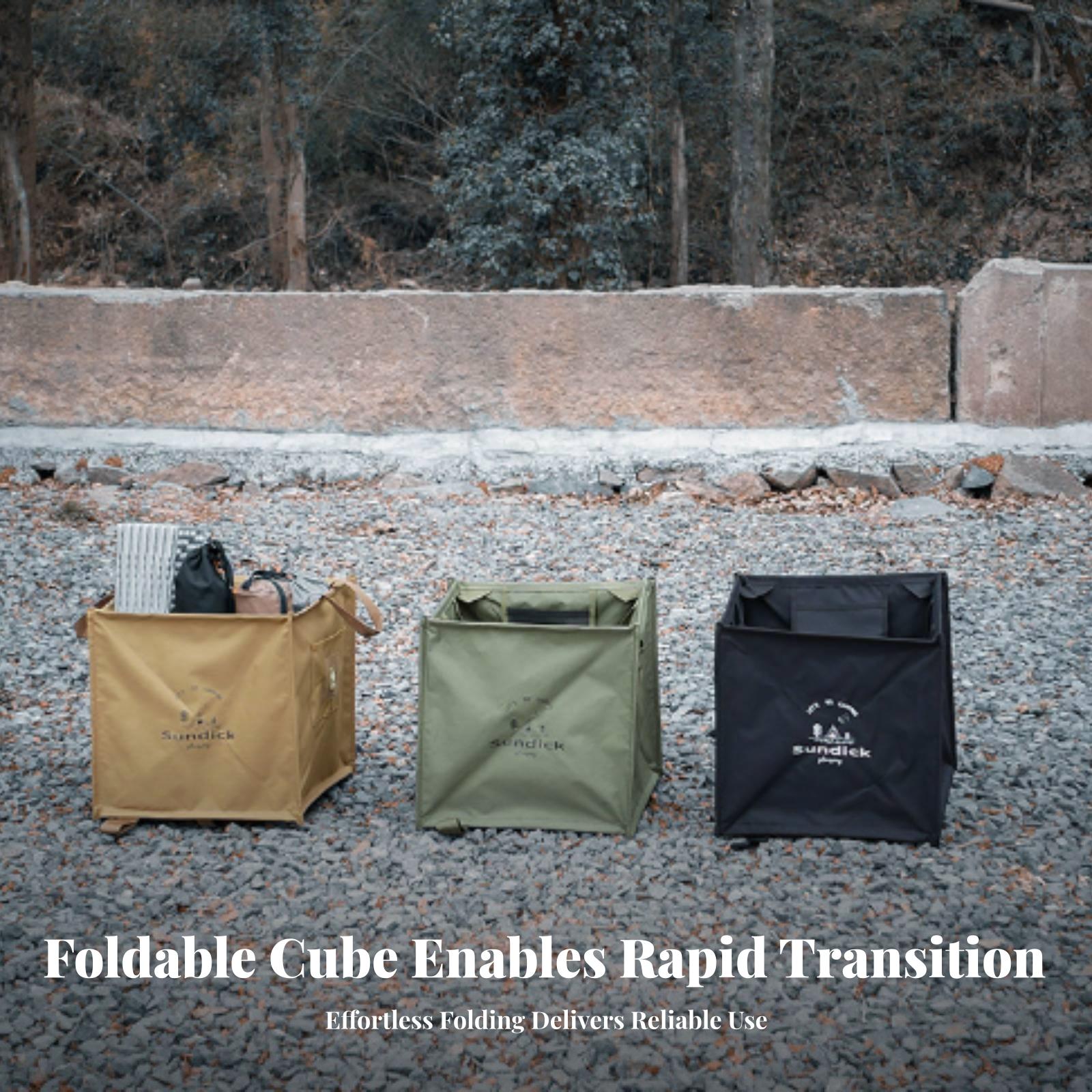 Camping Garbage Can Robust Fol - Outdoor Camping Bin review and price