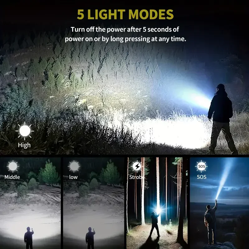 Ultra Powerful Flashlight Conc - Outdoor Camping Lampe review and price