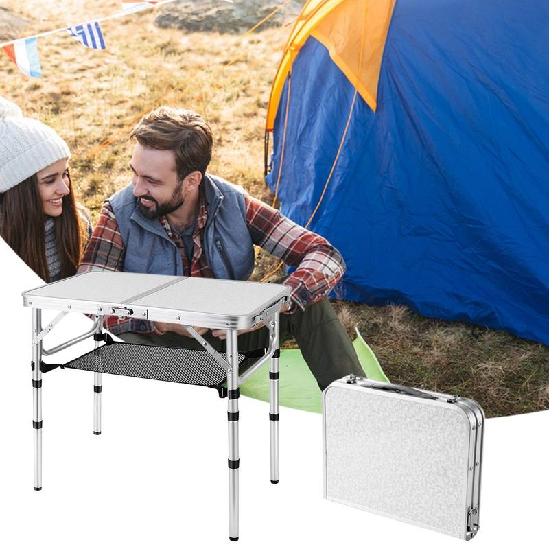 Camping Table Foldable Outdoor - Outdoor Camping Table With Storage review and price