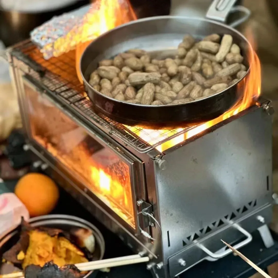 Firewood Stove Tent Stove Fold - Outdoor Camping Wood Stove review and price