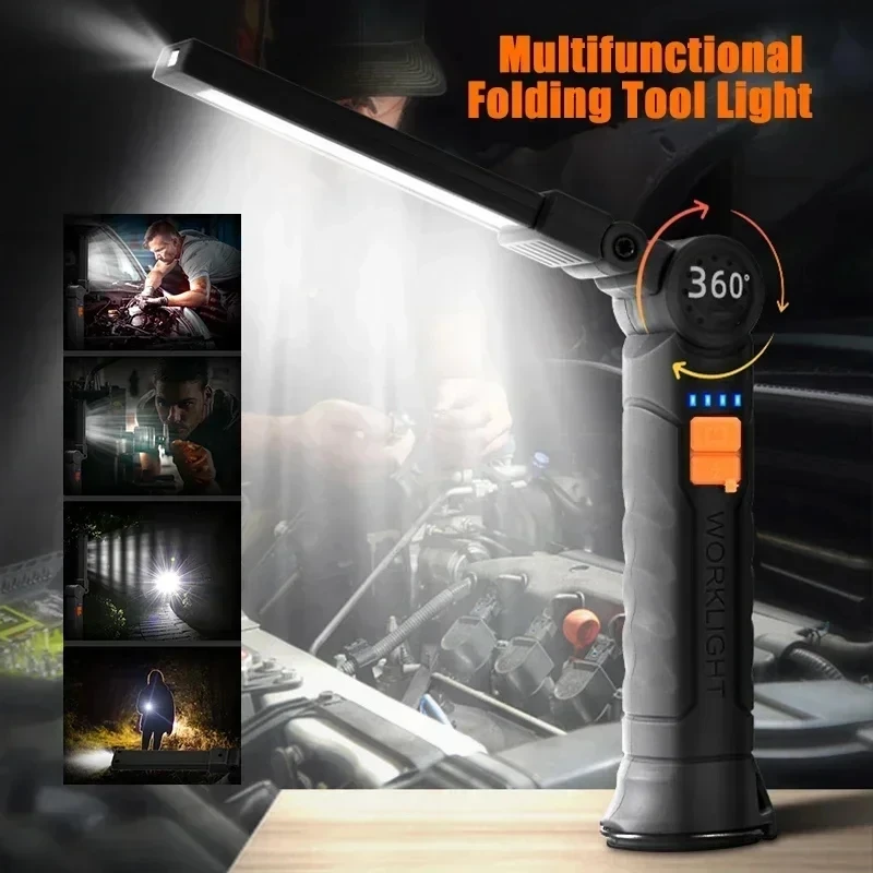 Portable COB LED Flashlight US - Outdoor Camping Lampe review and price