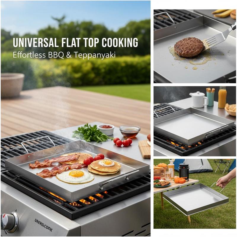 Universal Flat Top Griddle 18x - Outdoor Camping Cooking Set review and price