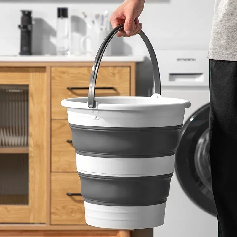 Collapsible Bucket 5L-15L Stri - Outdoor Camping Bin review and price
