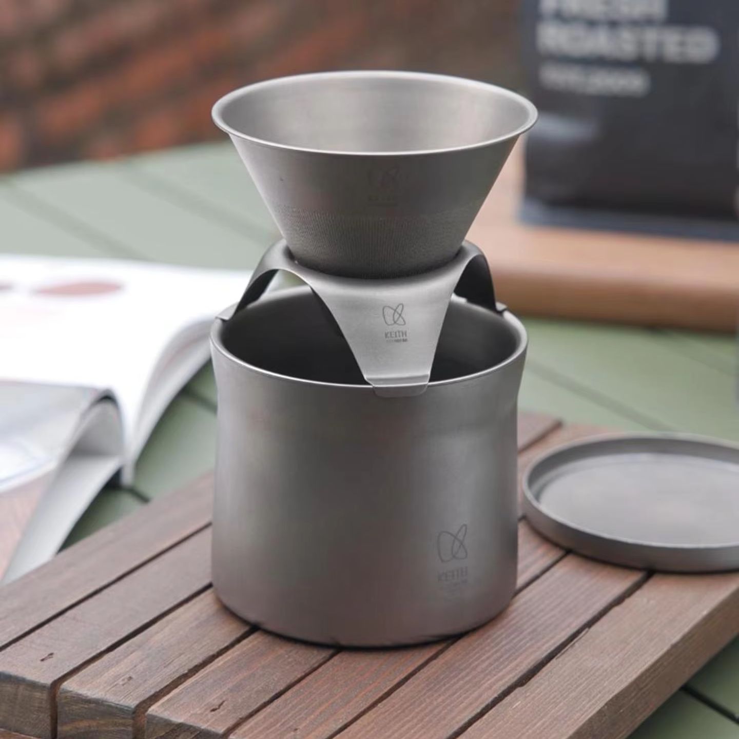 KEITH Titanium Hand Drip Coffe - Outdoor Camping Wallpaper review and price