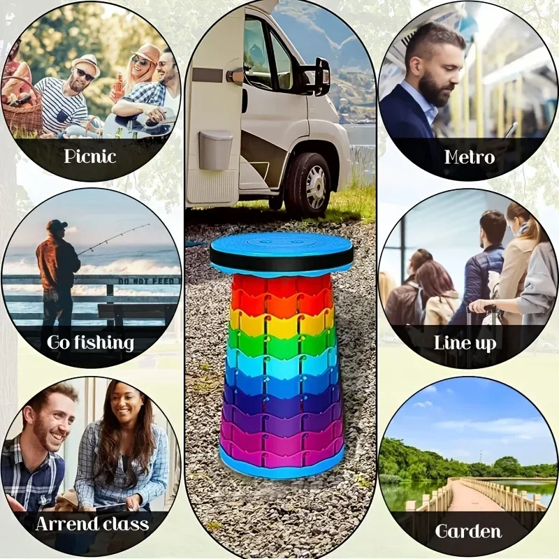 Rainbow Telescopic Camping Sto - Folding Chair review and price