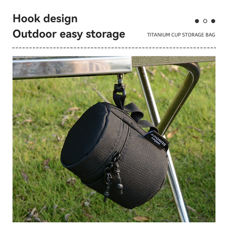 SUNDICK Outdoor Titanium Cup S - Outdoor Camping Bin review and price