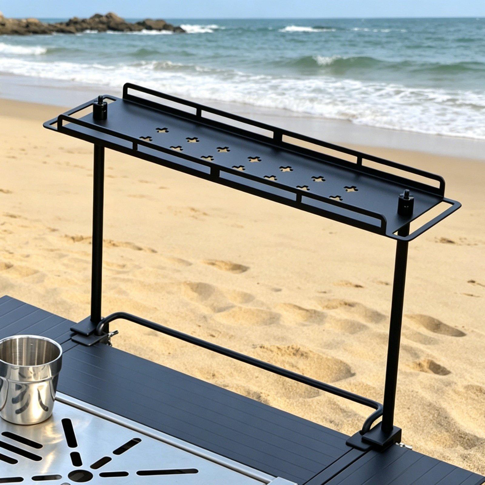 Outdoor Storage Rack Lightweig - Outdoor Camping Table With Storage review and price