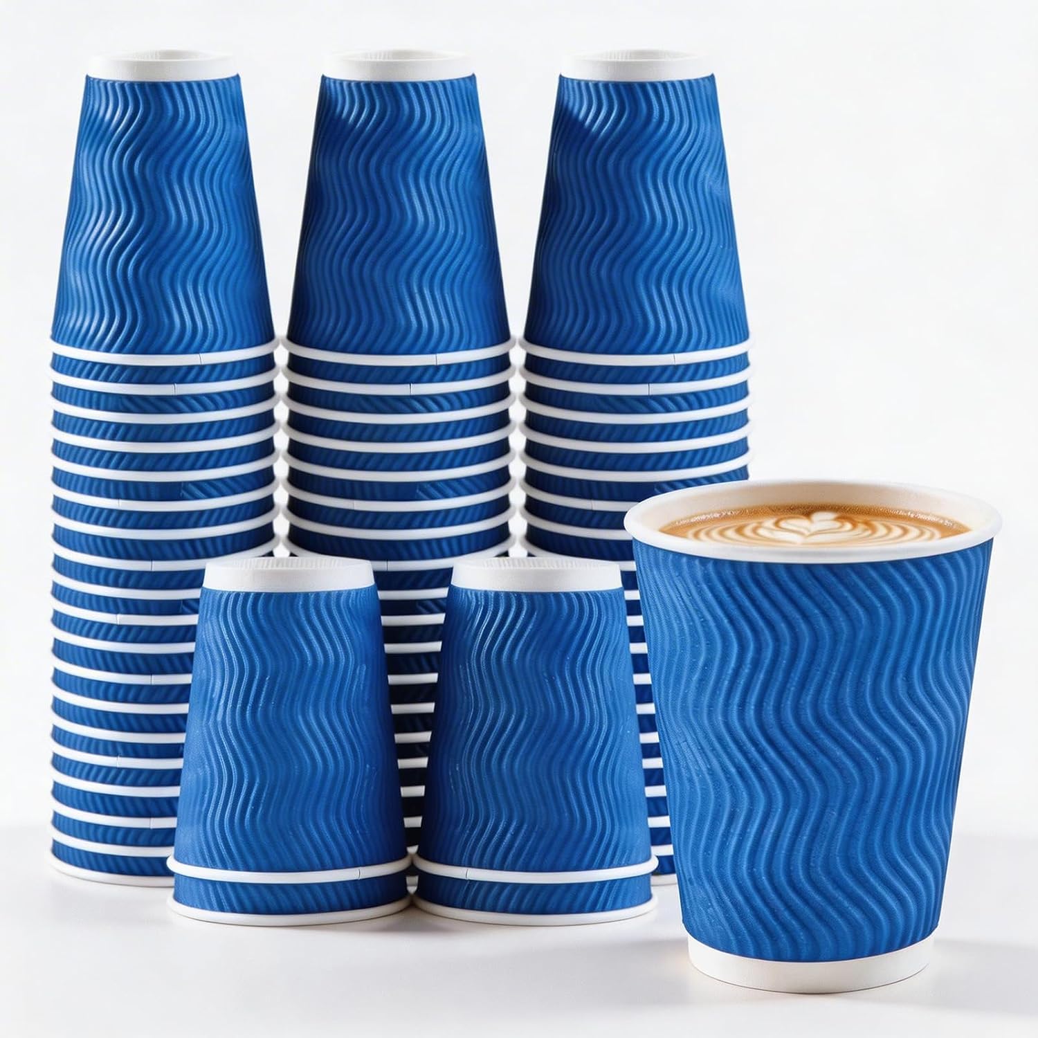 50 Pack 12oz Ripple Wall Dispo - Outdoor Camping Wallpaper review and price
