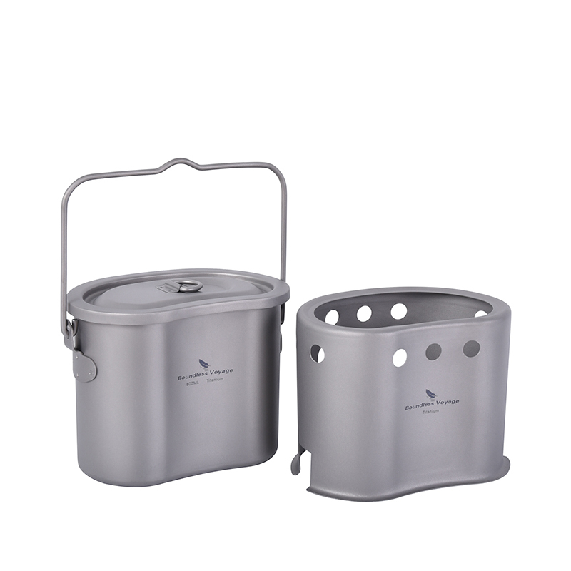 Boundless Voyage Titanium Cook - Outdoor Camping Wood Stove review and price