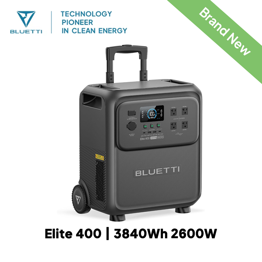 BLUETTI Elite 400 2600W 3840Wh - Outdoor Camping Van review and price