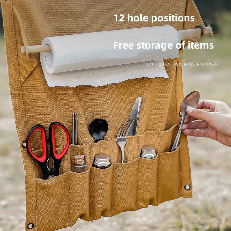 Outdoor Canvas Utensil Organiz - Outdoor Camping Wallpaper review and price