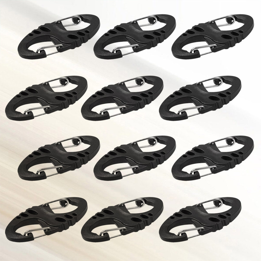 12Pcs Heavy Duty S-Type Carabi - Outdoor Camping Hammock review and price