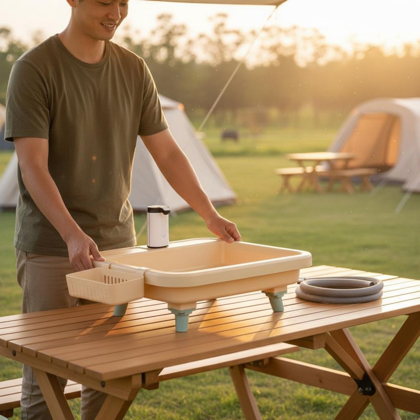 Portable Hand Washing Station  - Outdoor Camping review and price
