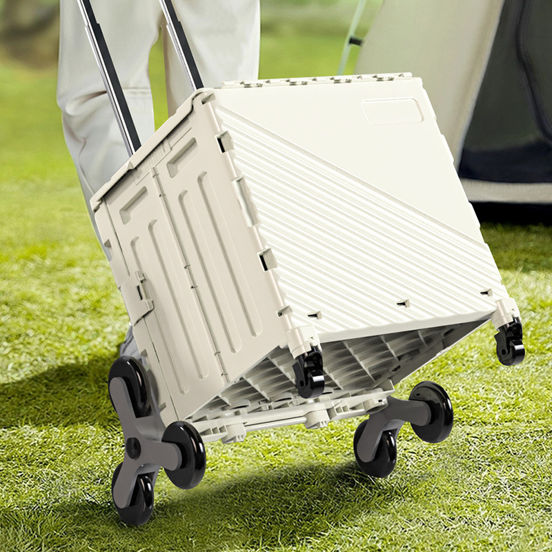 Folding Shopping Cart Portable - Outdoor Camping Van review and price