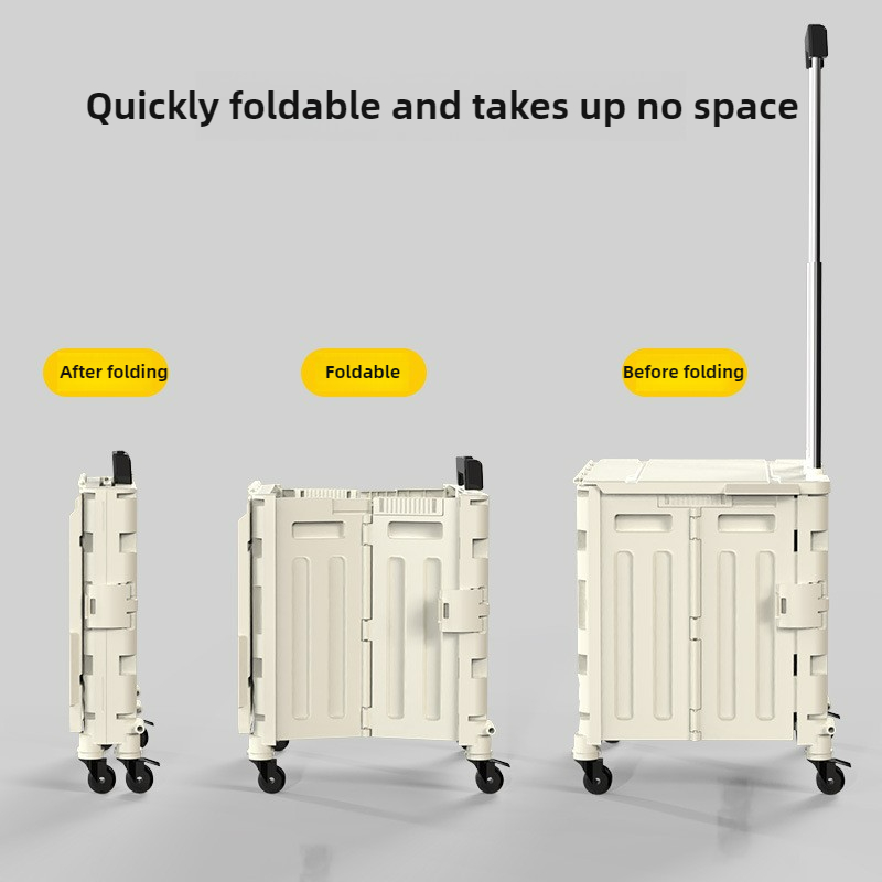 Folding Shopping Cart Portable - Outdoor Camping Van review and price