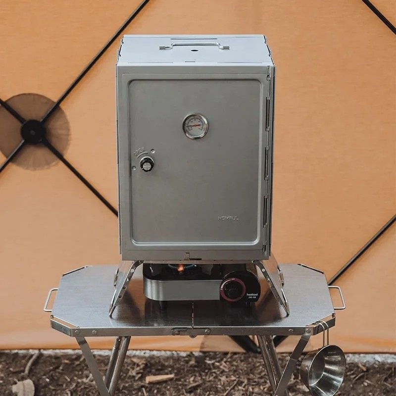 Outdoor Stainless Steel Smoker - Outdoor Camping Oven review and price