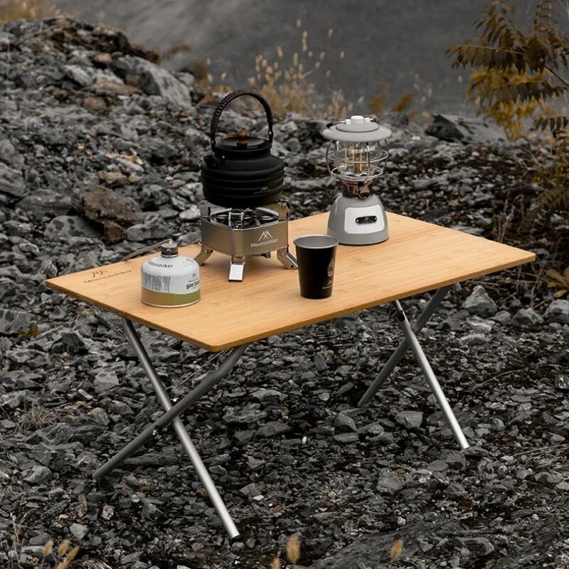 MOUNTAINHIKER Outdoor Camping  - Outdoor Camping Table With Storage review and price