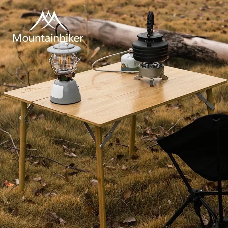 MOUNTAINHIKER Outdoor Camping  - Outdoor Camping Table With Storage review and price