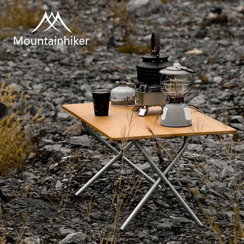 MOUNTAINHIKER Outdoor Camping  - Outdoor Camping Table With Storage review and price