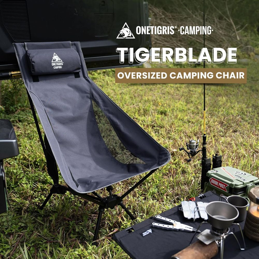Tigerblade High Back Camping C - Folding Chair review and price