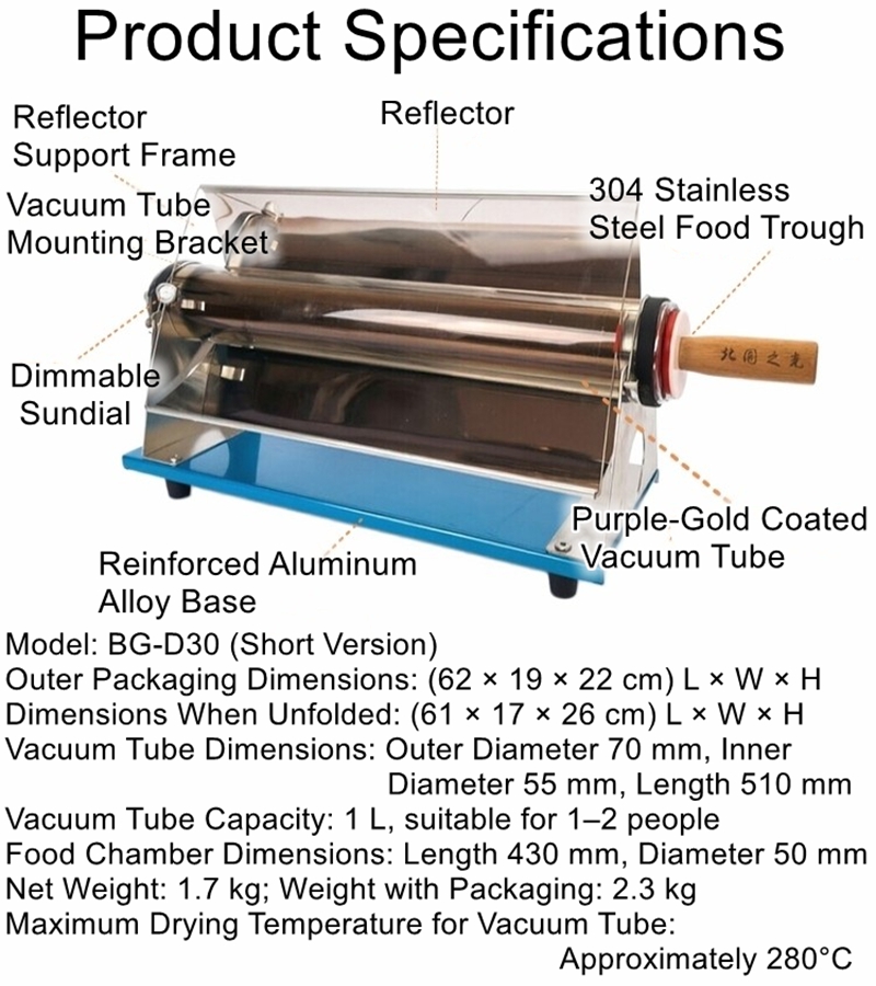 Portable Solar Cooker, Solar B - Outdoor Camping Oven review and price