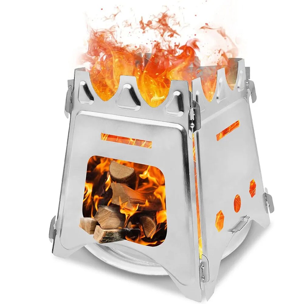 Portable Camping Wood Stove wi - Outdoor Camping Wood Stove review and price