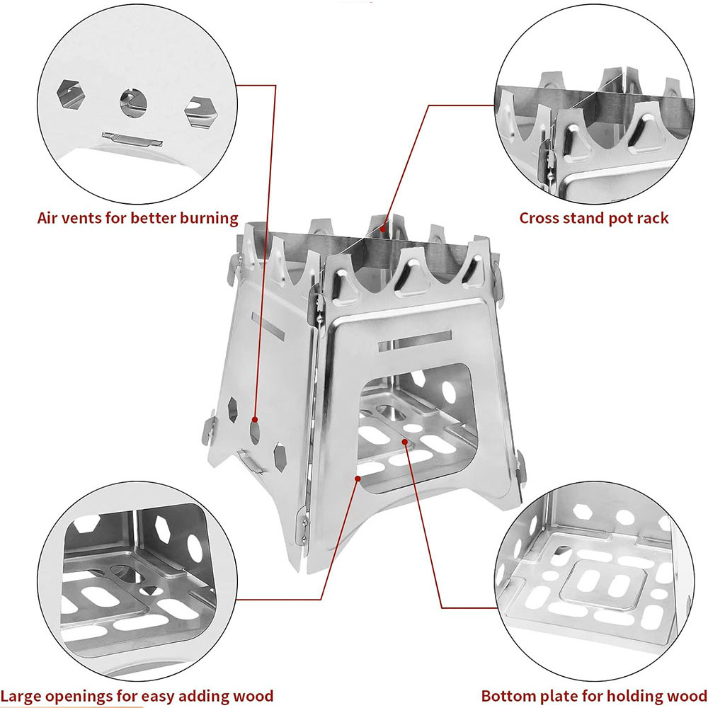 Portable Camping Wood Stove wi - Outdoor Camping Wood Stove review and price